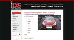 Desktop Screenshot of ids-drivinglessons.co.uk